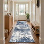 Blue Rug Runners for Hallways Kitchen 2.6x8 Non Slip Washable Entryway Runner by Acapet