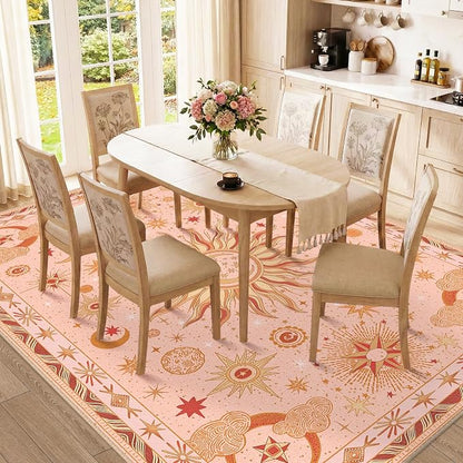 Vacuum-Friendly, 8x10 Washable Area Rug - Image 3
