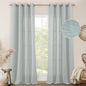 Living Room Linen Curtains 90 Inch by LAMIT