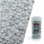 10mm Silver Stars Sprinkles Edible Stars Cake Decorating Stars Cake Decorations Cupcake Toppers Cookie Decorating Perfect for Cakes,Cupcakes,Desserts Toppings 3OZ