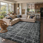 8x10 Ft Extra Large Shag Rugs for Living Room, Tie Dyed Ultra Soft Fluffy Furry by Cuzwlovita
