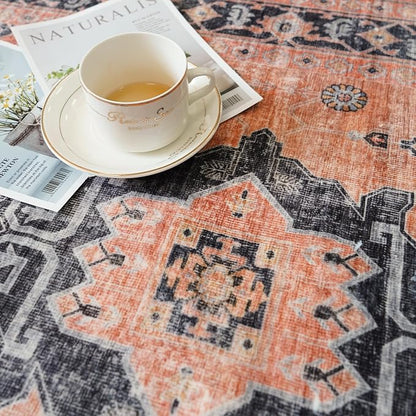 Washable 2x5 Hallway Runner Rug: Indoor Vintage Water Resistant Kitchen - Image 6