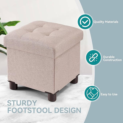 BRIAN & DANY Small Ottoman - Image 5