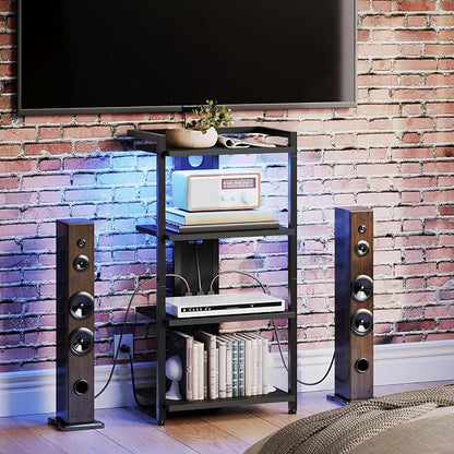HOOBRO Game Console Shelf, 4-Tier Video Gaming Consoles Stand - Image 6