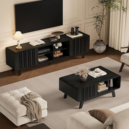 ONBRILL Coffee Table, Mid Century Modern Table - Image 9