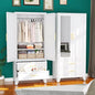 erosoei Metal Armoire Wardrobe Closet, 71 "Metal Clothing Storage Cabinet by erosoei