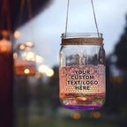 DISCOUNT PROMOS Custom Decorating Mason Jars 12 oz. Set of 10, Personalized Bulk Pack - Glass Jars for Overnight Oats, Candies, Fruits, Pickles, Spices, Beverages - Purple