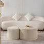 33.68'' Round Modern Coffee Table Set of 2 by JJKFurniture-kevinplus