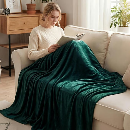 Exclusivo Mezcla Soft Large Fleece Throw Blanket - Image 2