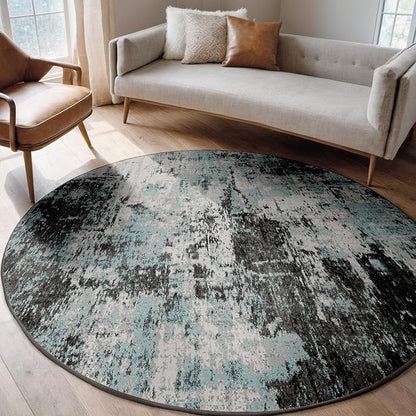RELEANY Washable Round 8ft Area Rug - Image 9