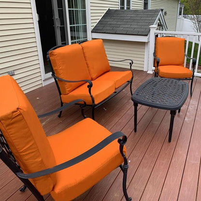 Sqodok Outdoor Cushion Covers 21x19 inch, Wicker Chair - Image 3