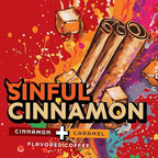 Java Factory Coffee Pods Cinnamon Flavored Coffee Compatible with K Cup Brewers Including 2.0, Sinful Cinnamon, 40 Count