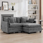 76'' Cloud Deep Seat Loveseat Sofa, Upholstered Chenille Modular 2-Seats by WUTUTUEE