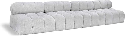Meridian Furniture 611Grey-S136B Ames Collection Modern | Contemporary Modular by MeridianFurniture