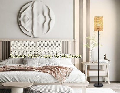 Ruiever Floor Lamp for Living Room, Farmhouse Floor lamp, Modern Standing lamp - Image 9