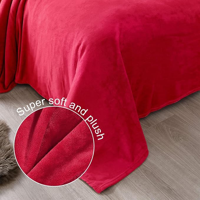 Exclusivo Mezcla Soft Large Fleece Throw Blanket - Image 5
