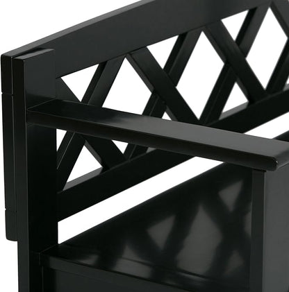 SIMPLIHOME Amherst Entryway Storage Bench - Image 7