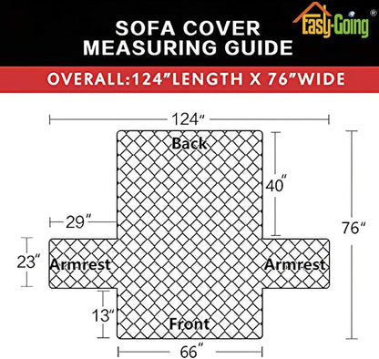 Easy-Going Reversible Couch Cover - Image 6
