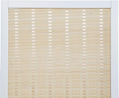 Roundhill Furniture Inkwell 4-Panel Bamboo Room Divider, Folding Portable - Image 6