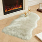 AMTOVO Faux Fur Rug, Light Grey Area Rug, Fluffy Sheepskin Rug, Fuzzy Ultra by AMTOVO