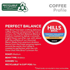 Hills Bros. House Blend Keurig K-Cup Pods for Keurig Brewers – Dark Roast Premium Arabica Blend, Kosher – 1 Pack of 12 Single Serve Pods