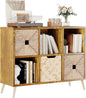 6 Cube Storage Organizer, Wood Bookcase by Flrrtenv