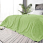 BEDELITE 3D Ribbed Jacquard Green King Size Blankets by BEDELITE
