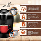 Boston’s Best - Italian Roast, Deliciously Bold Dark Roast Gourmet Coffee Compatible with Keurig Coffee Maker, 1 Count (42 Single Serve Cups)