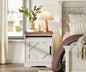WAMPAT 24.3" H End Table for Living Room, Rustic Nightstand by WAMPAT