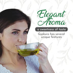 Greenhilltea Premium Gyokuro Japanese Green Tea finest green tea loose leave tea - 4 OZ Tea Bag.