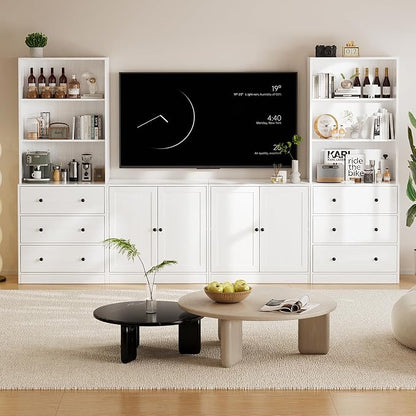 TUSY 71" Large TV Stand Set - Image 3
