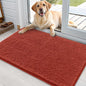 OLANLY Dog Door Mat for Muddy Paws 35x24, Super Absorbent Chenille Mud Mat | by OLANLY