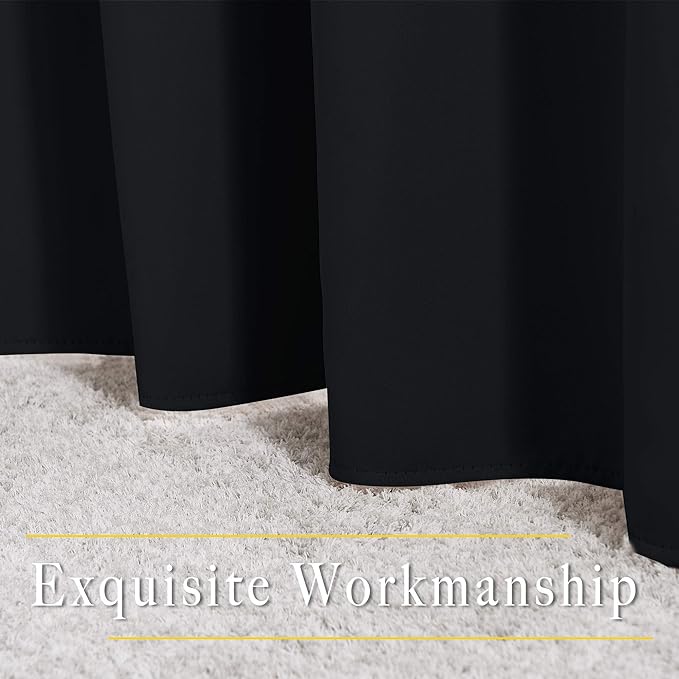 NICETOWN Black Out Curtains 96 inches Long - Image 6