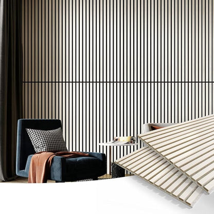 Art3d 2 Wood Slat Acoustic Panels - Image 2
