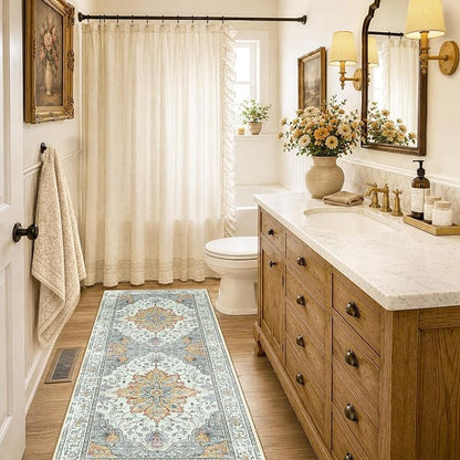 RELEANY Washable Area Rug, Runner 2'x6', Water Repellent, Pet Friendly - Image 3