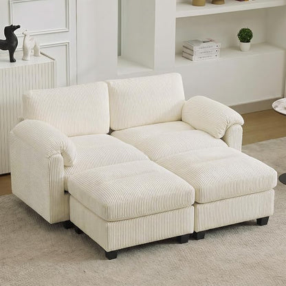 61'' Modular Loveseat Sofa by HATPPTO