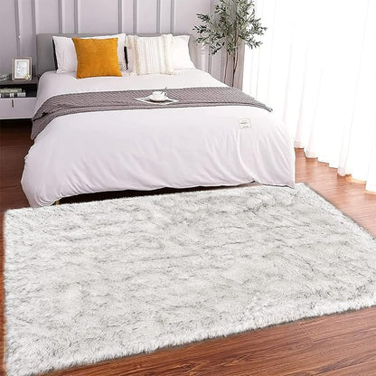 Latepis Area Rug 5x8 Living Room Rugs White - Image 7