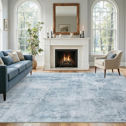 4x6 Ft Area Rugs for Living Room, Soft Non-Slip Washable Rugs Modern Abstract - Image 3