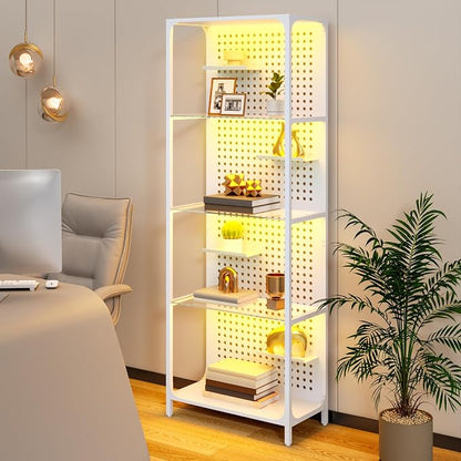 kepptory Display Case with LED Lights, Display Cabinet with Glass Storage - Image 3