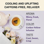 BREWIX, Lavender Mint (25 Pyramid Tea Bags) | Herbal, Caffeine Free, Lavender with Peppermint and Rosemary
