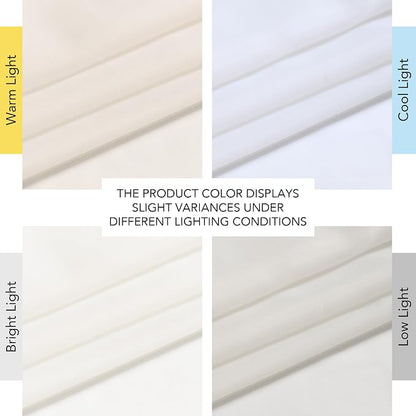 NICETOWN Sheer Curtains for Living Room 96 inches Long, Grommet Casual Style - Image 7
