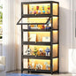 Display Cabinet with Acrylic Glass Doors 67.7'' Tall Curio Cabinet by Unknown