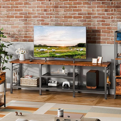 Furologee TV Stand for TVs up to 65 Inch, Entertainment Center - Image 6
