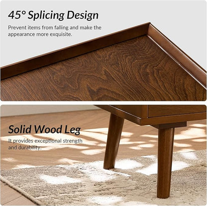 HULALA HOME 2 Drawer End Table - Image 5