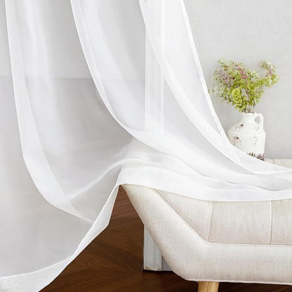 NICETOWN Sheer Curtains 108 inches Length - Image 7