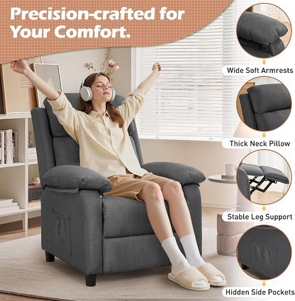 Korser Recliner Chair, Living Room Chairs - Image 5