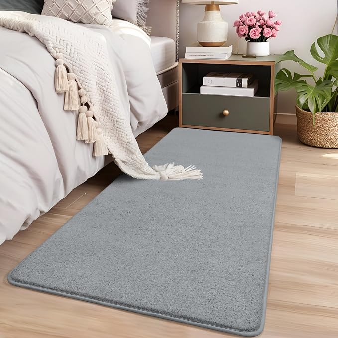 Small Area Rugs for Bedroom, 2×4 Non Slip Runner Rug, Indoor Rug Runner for by AROGANAREARUG