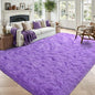 5x7 Purple Fluffy Soft Area Rug Non-Slip by ModernHomeDecor