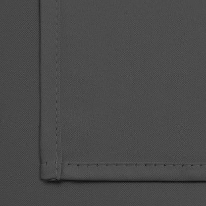 Yakamok Room Darkening Curtains 52x96 inch Length Charcoal Grey-Living Room | 2 - Image 5