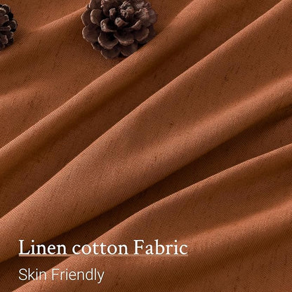 Pleated Linen Curtains 96 Inches Long - Image 3